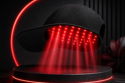CZAPKA LED NA POROST WŁOSÓW – WSPARCIE DLA GĘSTSZYCH I MOCNIEJSZYCH WŁOSÓW 🔴